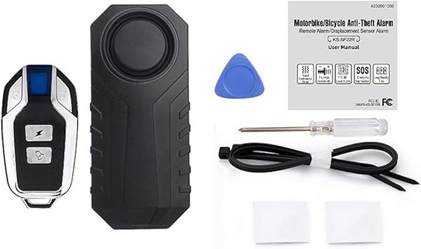 Amazon Co Jp ケイ ララ 自転車 防犯アラーム 音量調節 バイク 防犯ブザー 車 盗難防止 Ip55防水 防犯グッズ Y4 ホーム キッチン