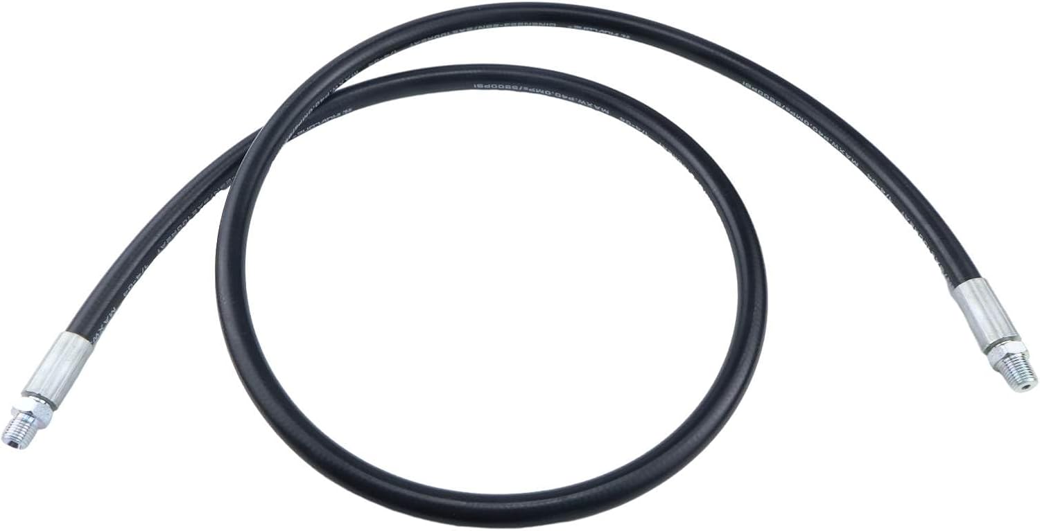 1/4" × 60" 2-Wire Male x Male Assembly Hydraulic Hose 98399072 Replace for Apache