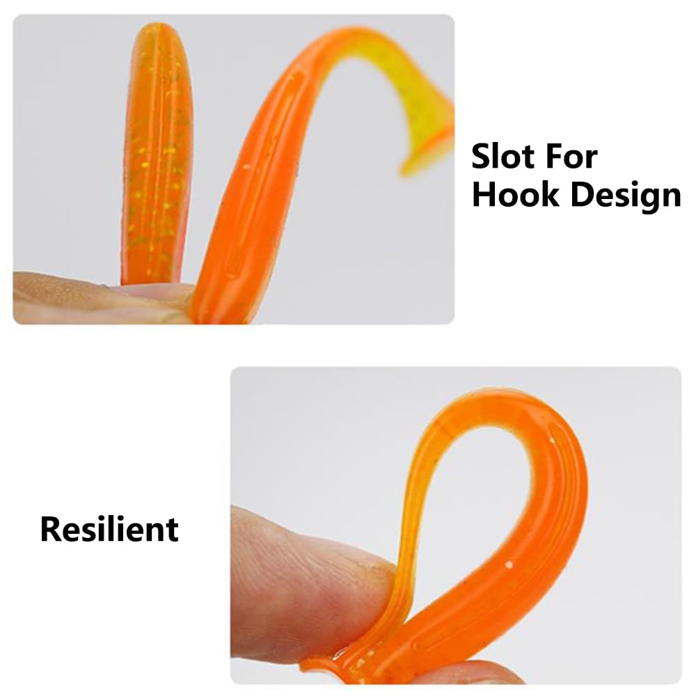 Ganci Per Esche Morbide Pesca 20 Ganci Da Pesca Con Peso Offset - Per Esche Morbide, Taglie 1/0-5/0, Nero, Marca Shaddock Nose Hook - Foto 9