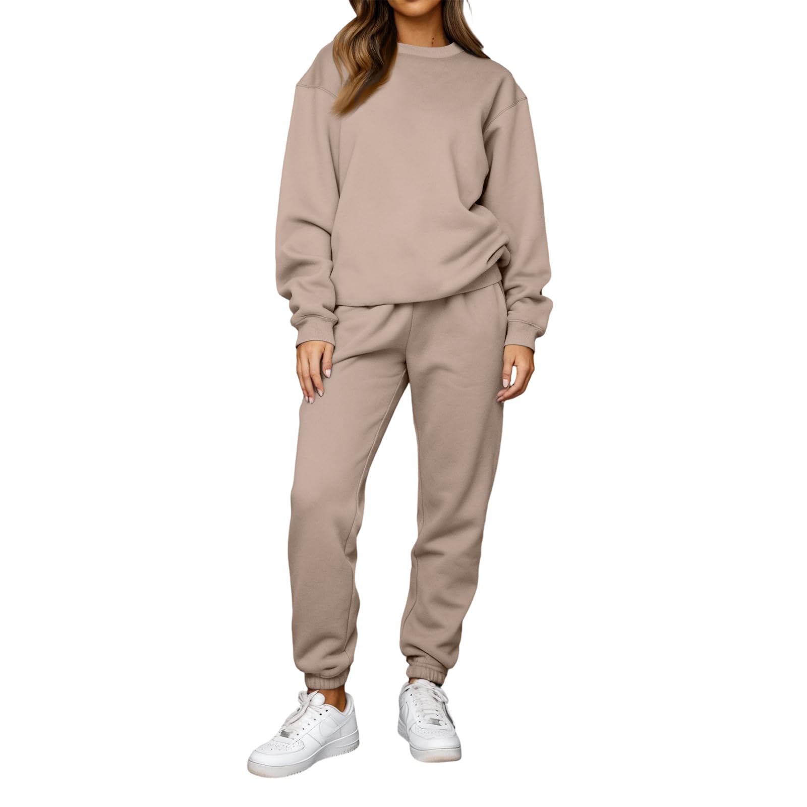 Completo Running Donna 2 Pezzi Felpa e Pantaloni Sportiva Elegante