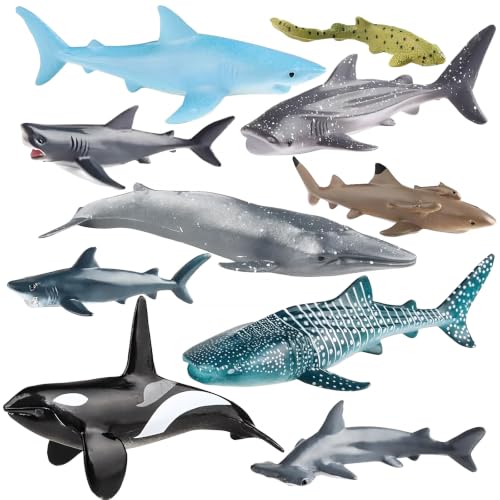 LQTSLFM 10 Pièces Animaux Marins...
