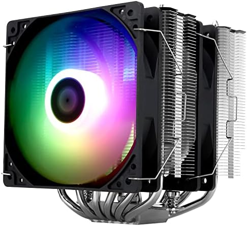 Thermalright Peerless Assassin 120 SE ARGB CPU Air Cooler, 6 Heatpipes CPU Cooler, Dual 120mm TL-C12C-S PWM Fan, Aluminium Heatsink Cover, AGHP, for AMD AM4 AM5/Intel 1700/1150/1151/1200