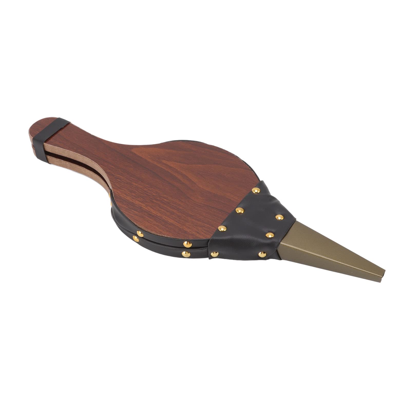 Fuelle de madera 15,0X5 pulgadas for chimenea, soplador Manual, herramientas for con correa colgante for barbacoa y acampada al aire libre