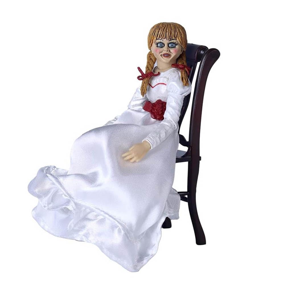 Ultimate Annabelle Actionfigur Horror-Figur, 13 cm, bewegliche Gelenke (mit Zubehör), Modell, PVC-Statue, Sammlerstück, Heimdekoration, Geschenke