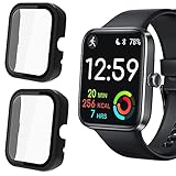 👉Application: Compatible with Aeac 1.7'' ID207 Smart Watch (Please check your watch model before you order it) 👉Overall protection: This case with glass screen protector is designed to offer external surface protection to your watch without compromis...