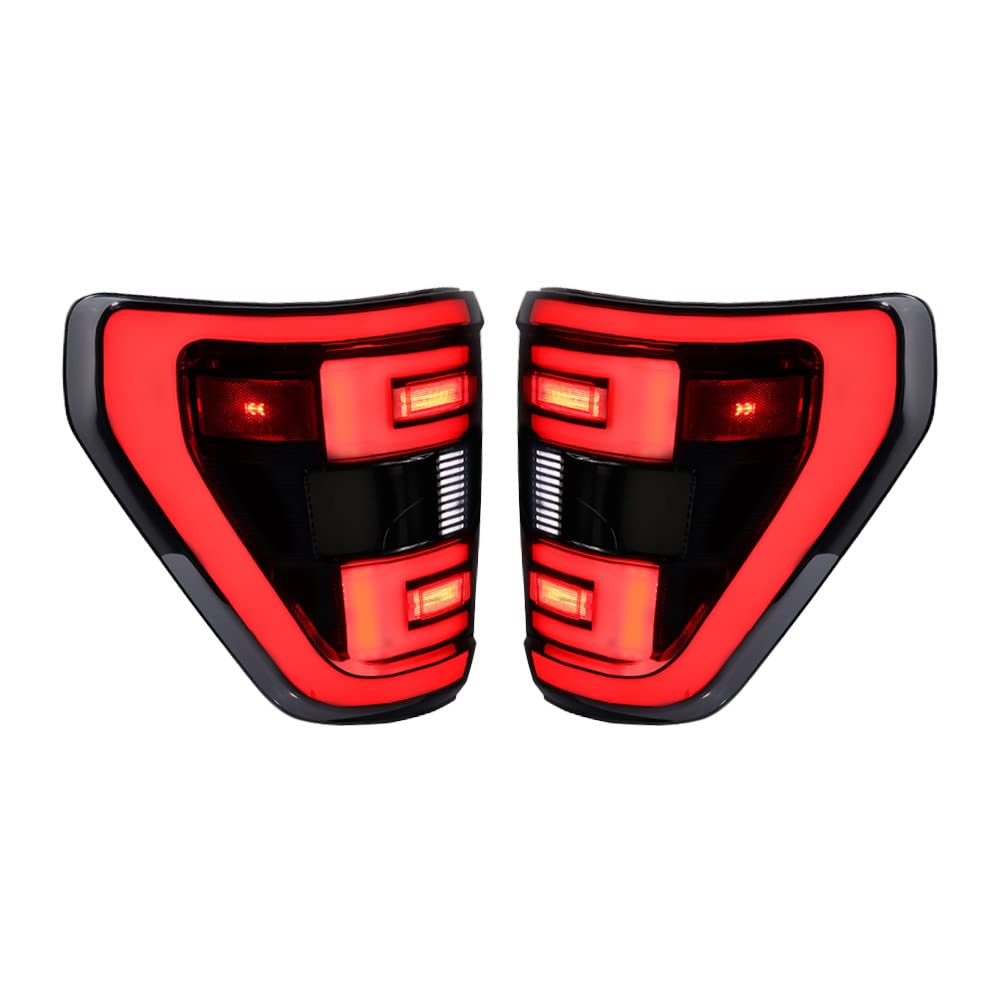 Luz Trasera LED Con Punto Ciego Compatible Con Ford F150 21-23