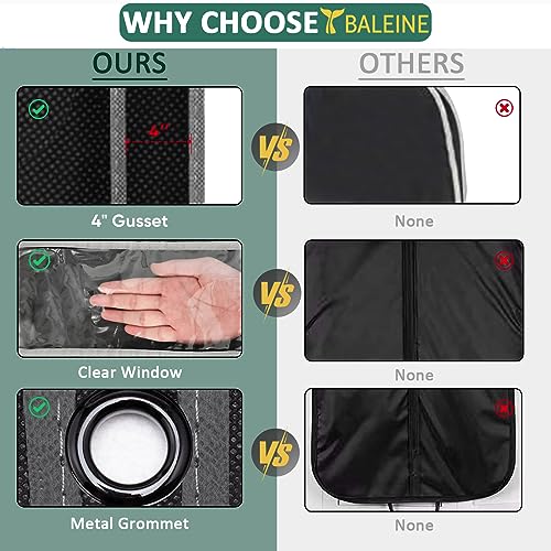 Baleine Heavy Duty Garment Bag With Shoe Storage Travel Bag For Dresses thumb #6