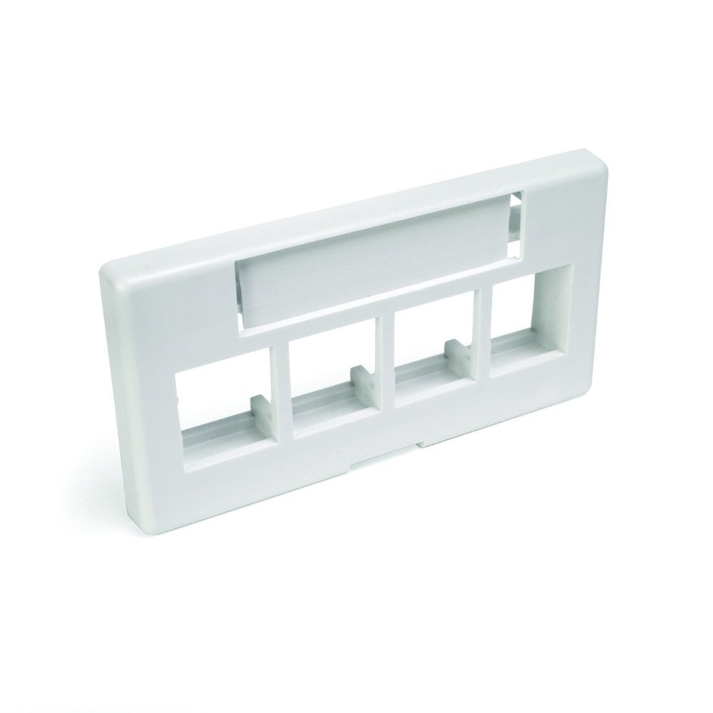 lady　0916 Amazon.com: Leviton 4-Port QuickPort Modular Furniture Faceplate