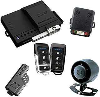 Excalibur AL1670B 1-Way Paging Remote Start/Keyless Entry/Vehicle Security System (with 4 Button Remote and Sidekick Remote), 1 Pack