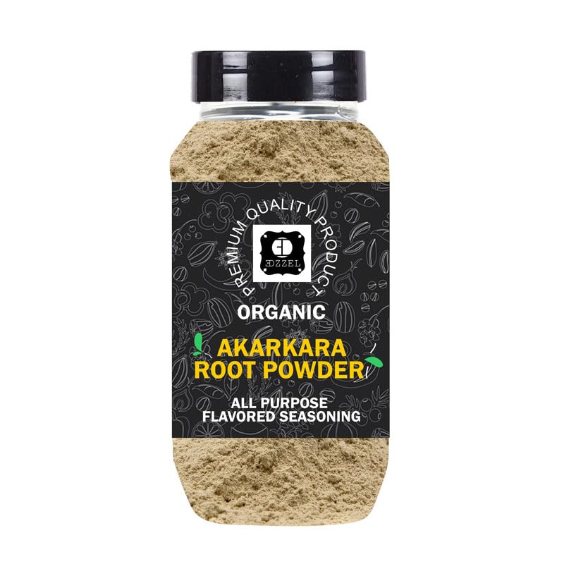 EDZZEL Natural Akarkara Root Powder 6 Oz / 170.10 Gram ( SET Of 1 )