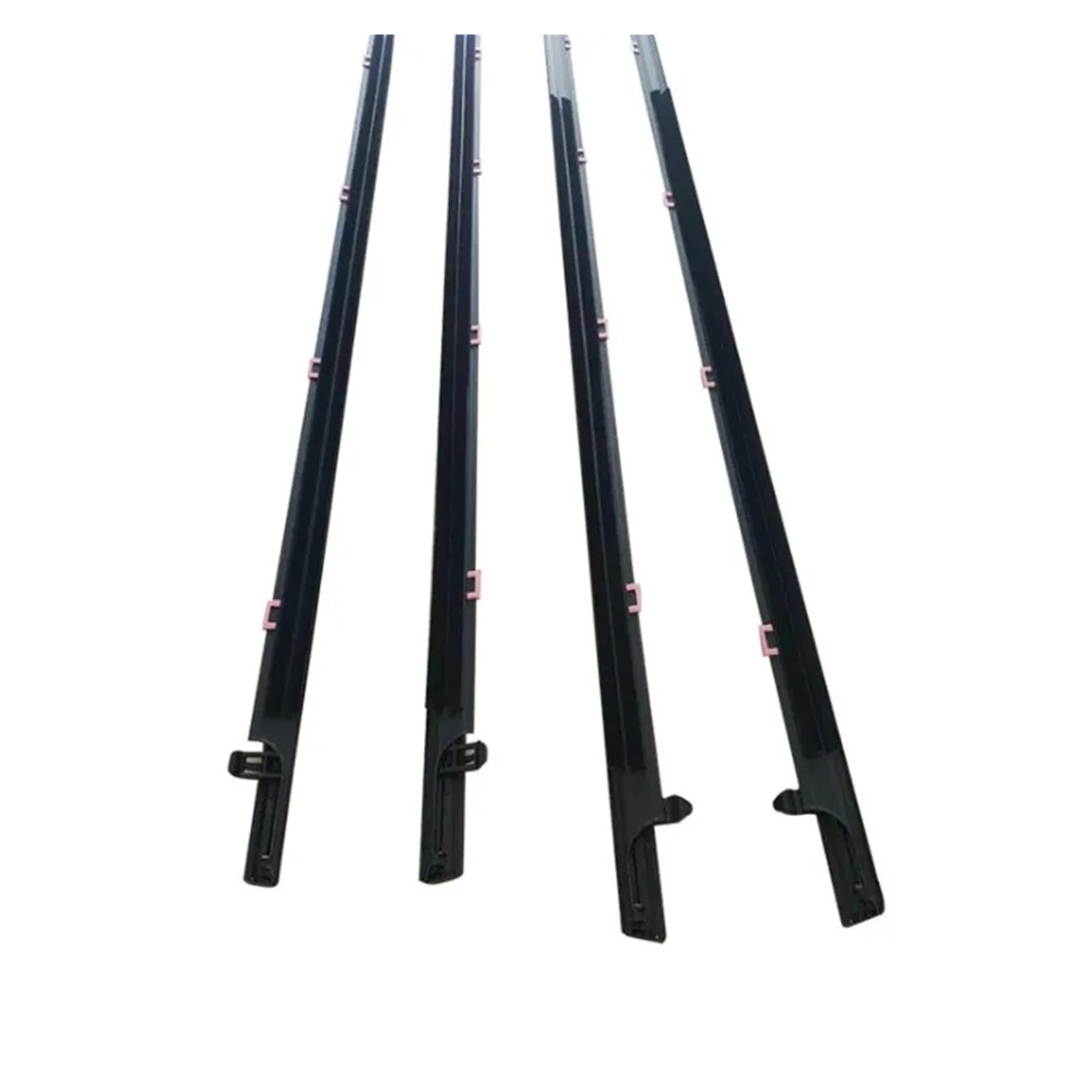 Rubber Seal Weather Stripping 4pcs Car Weatherstrips Window Moulding Trim Seal Belt for Accord 9th 2014 2015 2016