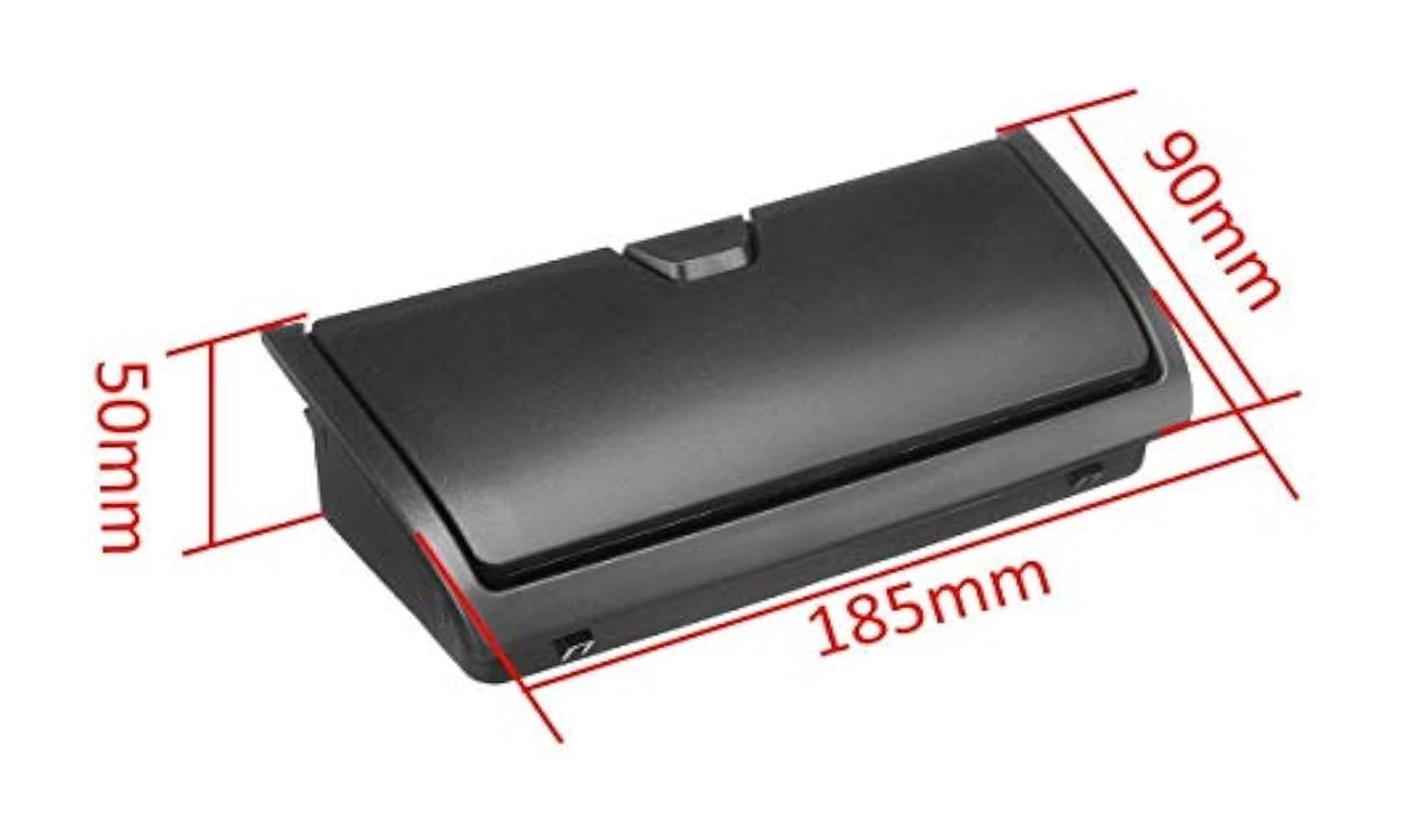 Brillenhalter Auto Visier FÜR X5 FÜR X6 FÜR F15 FÜR F16 2013-2018 ABS Grau Schwarz Brillenetui Aufbewahrungsbox Sonnenbrillenhalter Sonnenbrillenhalter(2)