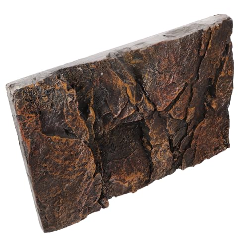 OUNONA 爬虫類ボックスの背景 キット 爬虫類の囲いの背景 トカゲ戦車 水族館の背景 テラリウム爬虫類 タンクの 3 d 背景ボード 水槽の背景板 爬虫類の背景 3 d の水槽の背景 Pu