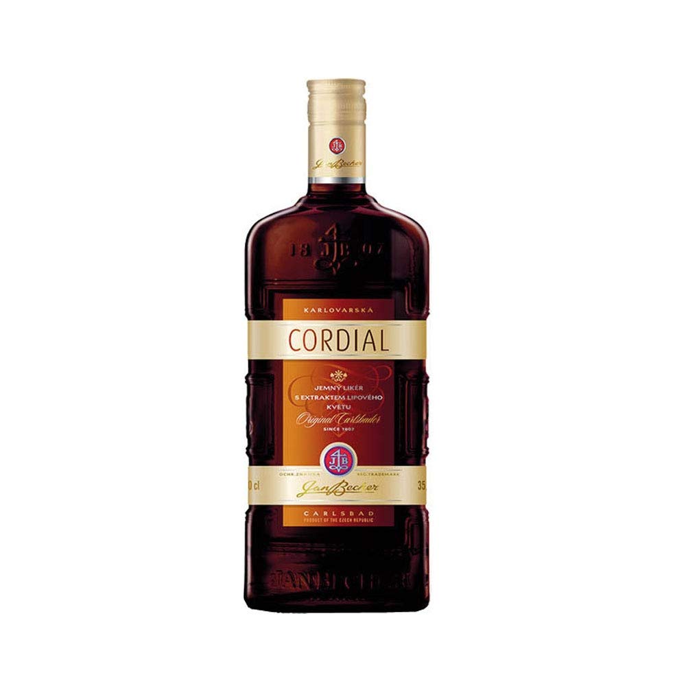 Becherovka Cordial Premiumlikör (1 x 0,5 Liter) Typisch für ihn ist seine Honigfarbe, ein ausgesprochen süßer Geschmack.