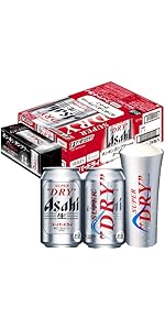 アサヒスーパードライ350ml×24本 キンキン冷感タンブラー付き