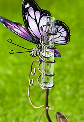 Evergreen Garden Glass Replacement Rain Gauge Tubes Maximum 5 Inches Measurement Set Of 2 #TOP4