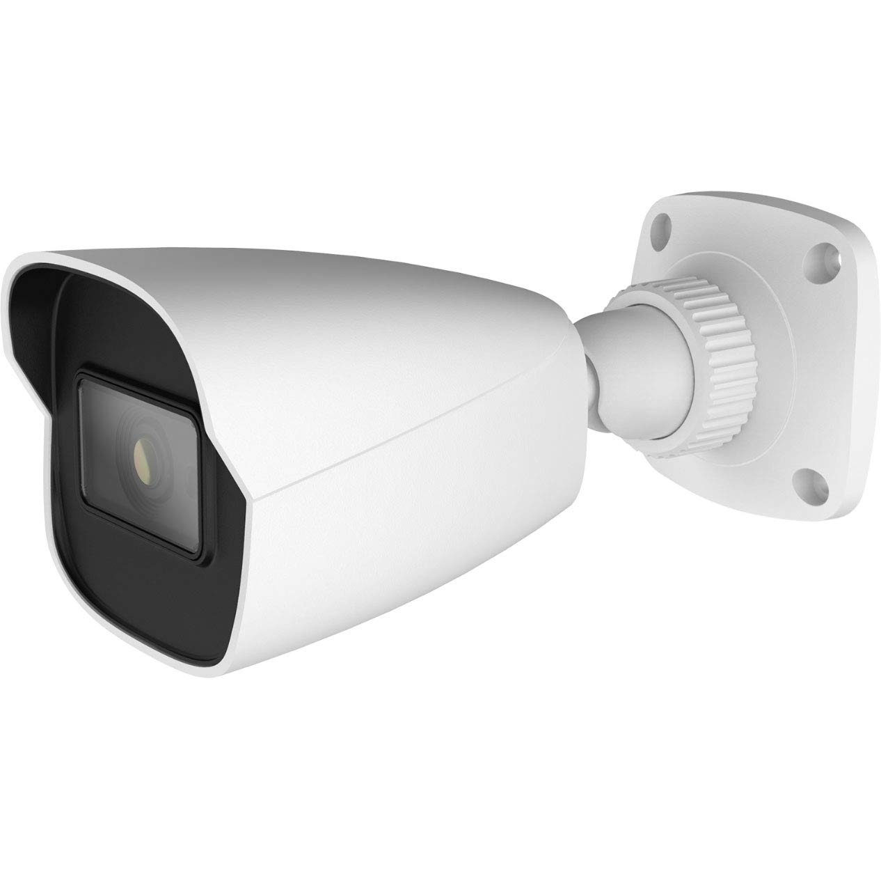 eSecure 4K AHD/HD-TVI/HD-CVI/960H IR Eyeball Dome Camera, Fixed Lens, OSD, COC, Home Security Surveillance 4-IN-1 Dome Camera (White)