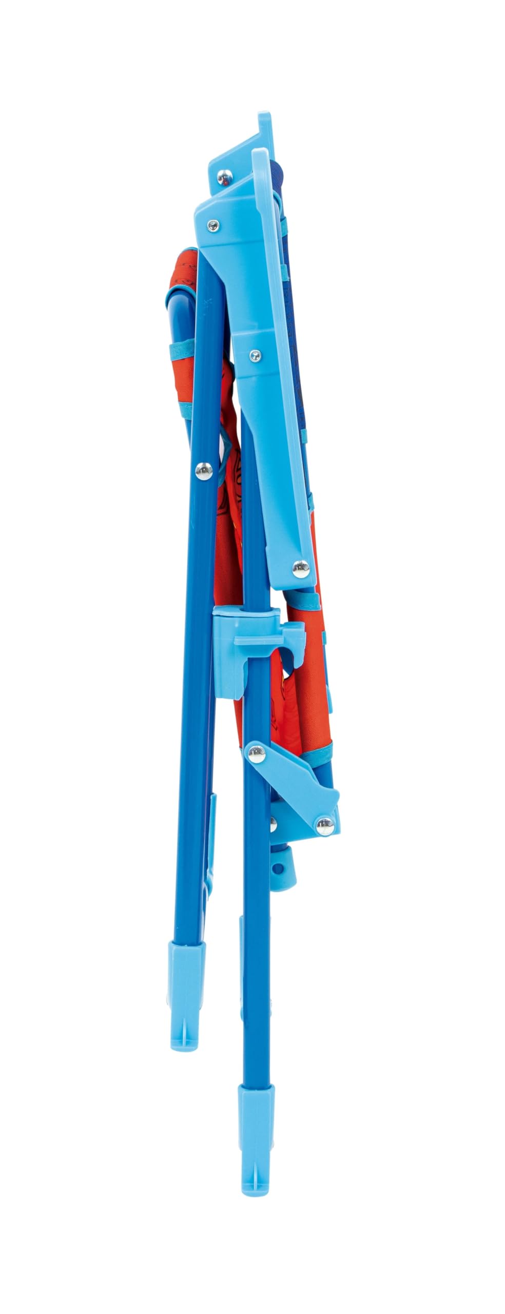 ARDITEX Chaise Pliante avec accoudoirs Superman de DC Comics - 38x32x53cm - Adaptée au Jardin, Camping, Plage ou Montagne - Idéale pour Enfants.