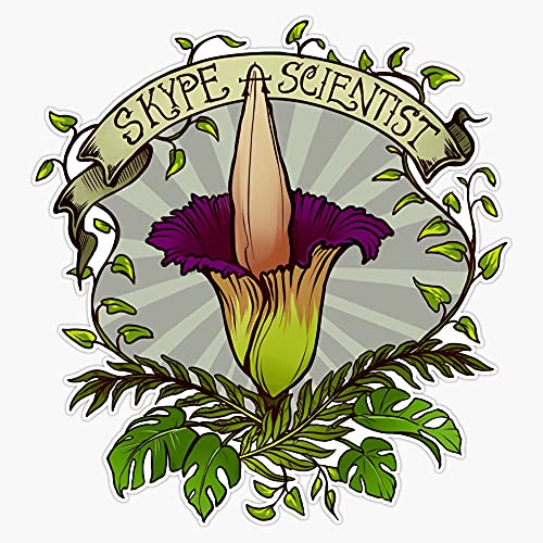 Corpse Flower Vinyl Waterproof Sticker Decal Car Laptop Wall Window
