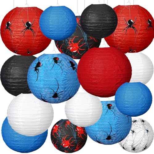 VercanMonth 16 Pcs Hero Party Decorations 12