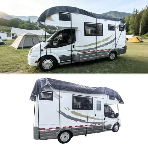 TINMAGI Copertura per Camper e Roulotte, 8.5x3m, 300D Tessuto Oxford,
