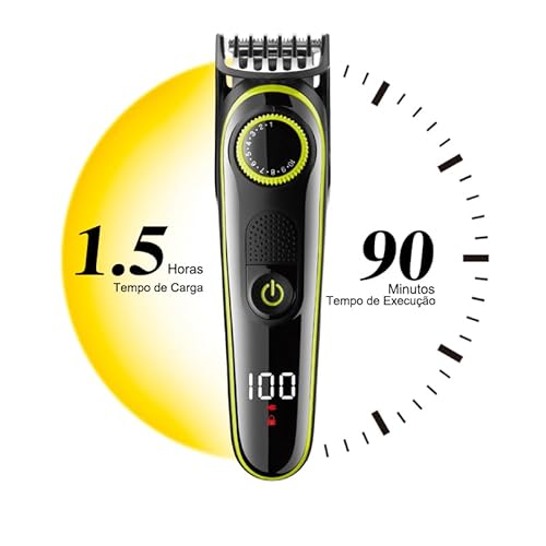 Aparador de Pelos Multifuncional 5 EM 1 Sem Fio Bivolt B-MAX BM-C036