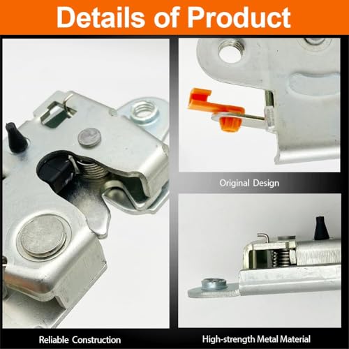 Image of Rear Trunk Latch Left & Right Compatible with 2016-2023 Tacoma Tailgate Lock Actuator