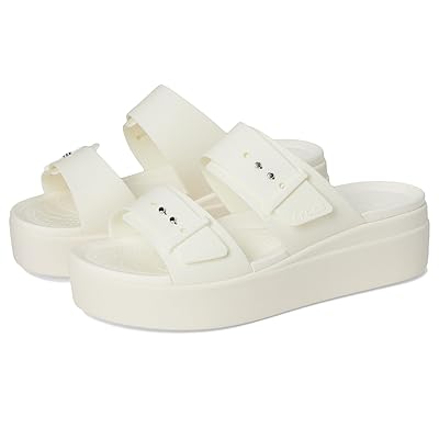 Crocs Brooklyn Buckle Low Wedge Women