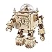 Robotime de Corte de láser de Madera de Rompecabezas-DIY Mecanismo de música de Caja de Madera Modelo de construcción de cumpleaños niños y Adultos (Orpheus)