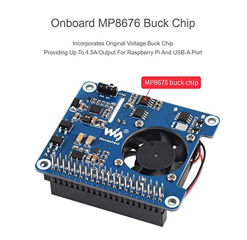 Waveshare Power Over Ethernet (Poe) Hat For Raspberry Pi 4B/3B+ thumb #6