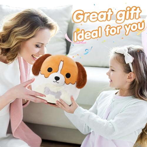Image of Plush Stuffed Animals Pillow Dog Cute Soft Puppy 10in
