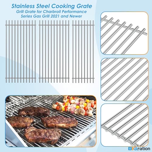 Image of 17 inch Grill Grate for Charbroil Performance 5 Burner 463448021