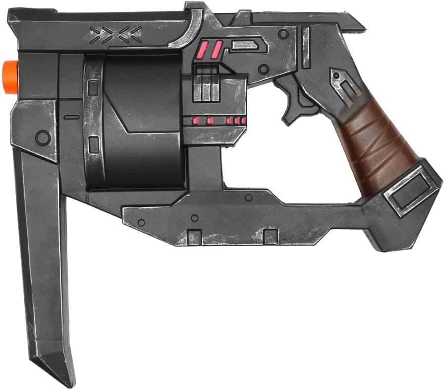12 Inch Ukala Workshop Mangler Revolver Replica | Collectible Foam Gun Perfect for Cosplay, Collection, Display