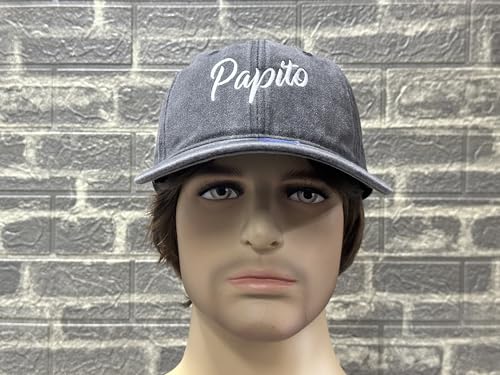 Image of Embroidered Adjustable Baseball Hat for Men Women, Washed Cotton | Premium Embroidery Design, Adjustable Metal Buckle Closure, Simple Lifestyle Wear