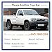 Car Fenders, Compatible for Toyota HiLux 4WD 1998~2005, Accessories 1999 2000 2001 2002 2003 2004, Fenders