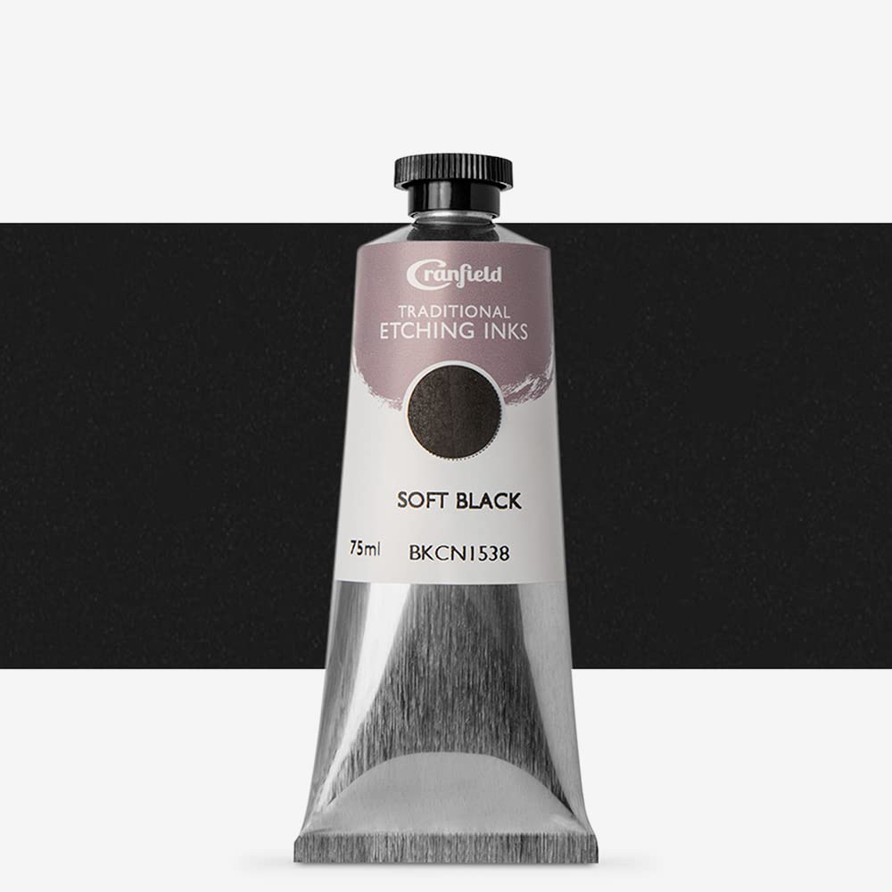 Cranfield : Traditional Etching Ink : 75ml : Soft Black