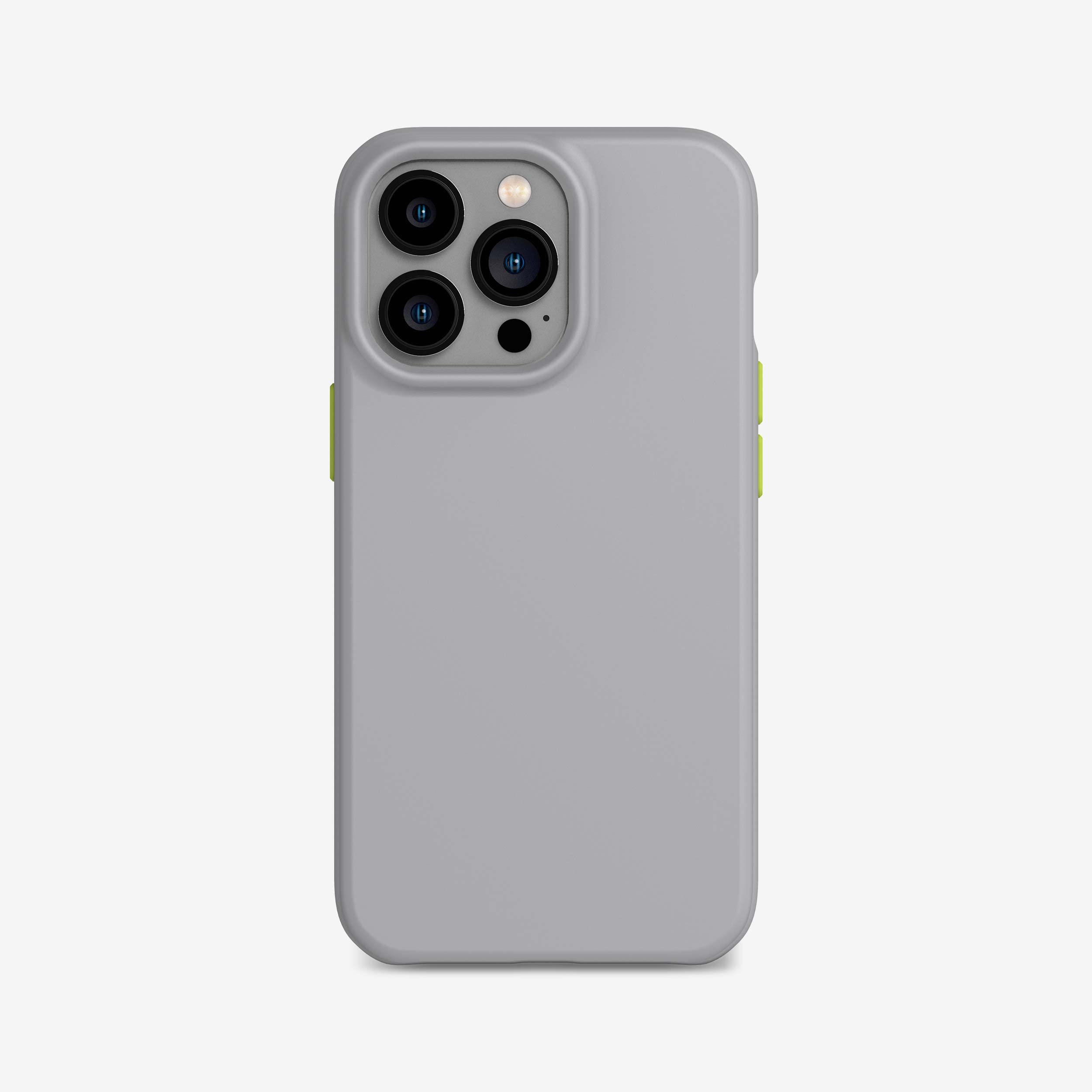 Tech21 Eco Slim for iPhone 13 Pro Biodegradable Phone Case with 10ft Multi Drop Protection, Grey