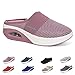 Produktbild Orthopädische Schuhe Damen Air Cushion Slip On Walking Orthopedic Diabetic Walking Shoes Freizeit Mesh Atmungsaktiv Sandals (Pink, Erwachsene, Damen, 39, Numerisch, EU Schuhgrößensystem, M)