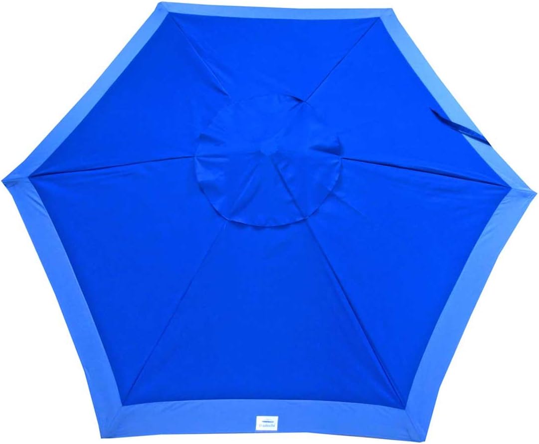 Shadezilla 7 ft Deluxe Market Style Steel Beach Umbrella