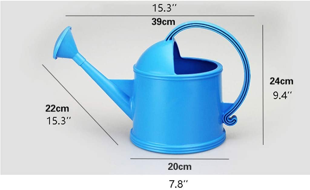Arrosoir de Jardin Arrosoir Plante Arrosage Peut Arrosoir Maison Arrosoir Arrosoirs en Plastique Jardinage Bouteille Fleur Bouilloire Arrosoir Maison Arrosage (Color : Blu)