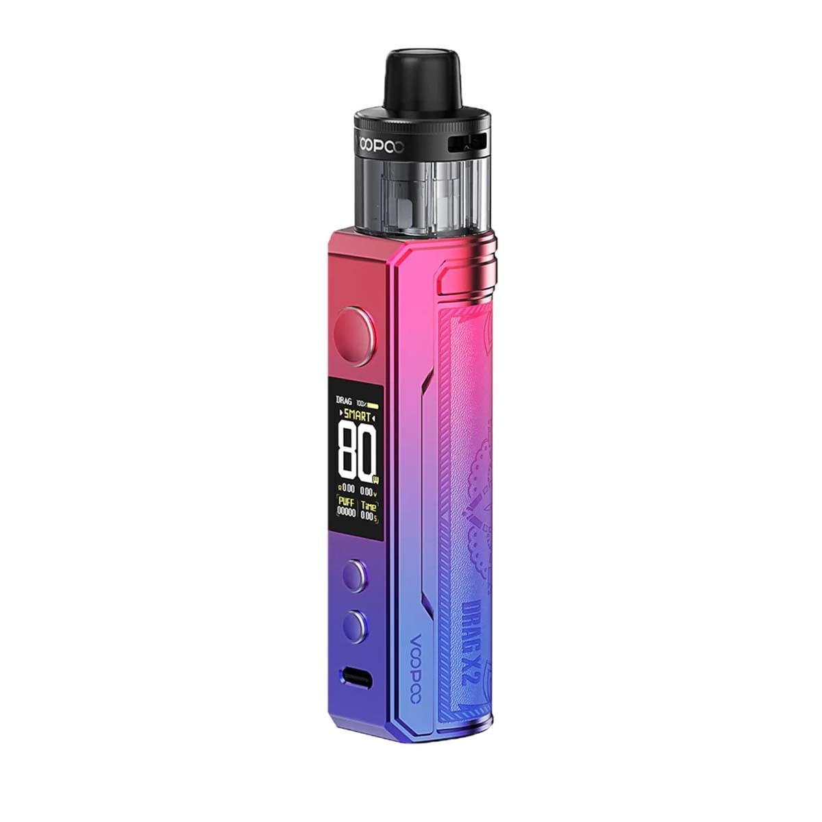 Kit Drag X2 Pod Voopoo Modern Red