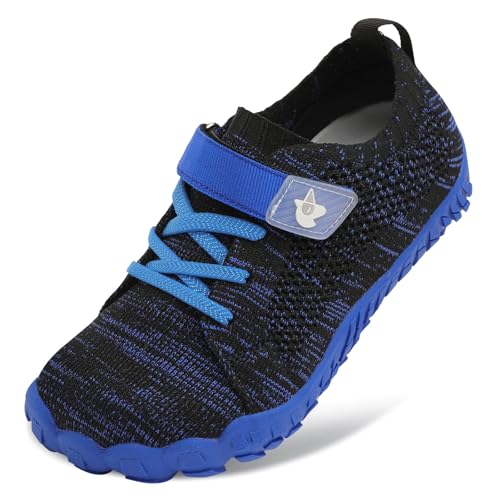 LeIsfIt Kids Wide Barefoot Sneakers