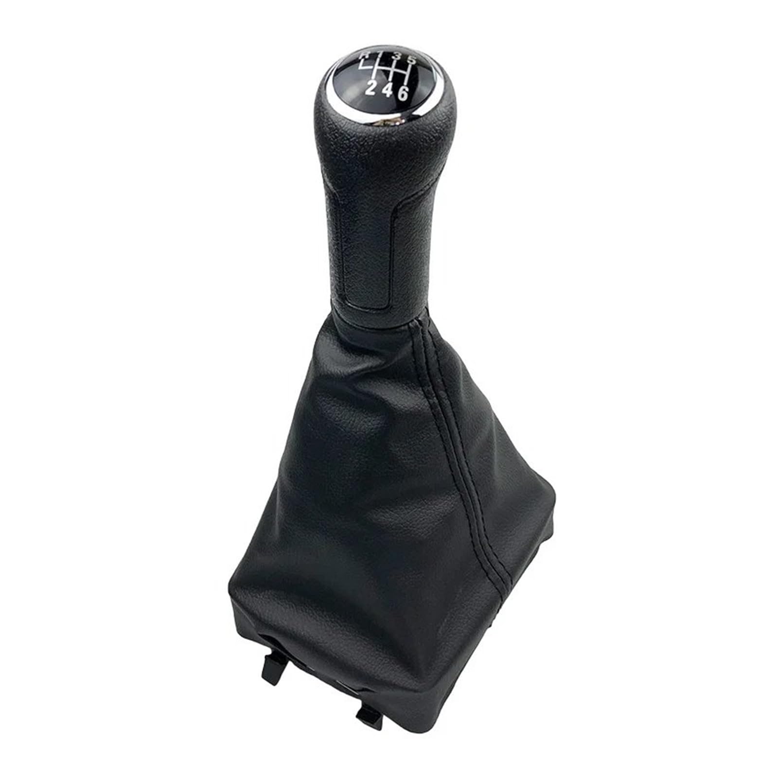 KUNYOS Boot Only/Knob with Boot Gear Stick Knob Stylish for VW Polo 9N 9N2 for GTI 2002-2006 2007-2009 Gear Shift Knob OE 6Qi711113 1 Shift with Boot/1