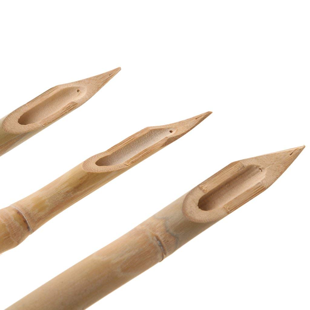 COMIART Hard Strong Bamboo Reed Pens Pottery Ceramic Shaping Tools Polymer Clay Tool