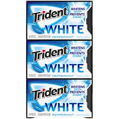 Mondelez Global Llc SPK24 Trident White Peppermint Sugar Free Gum thumb #14