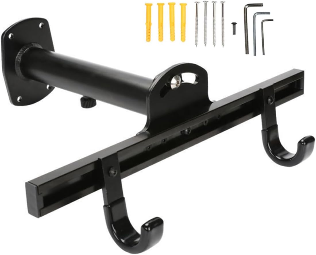 1 Set Adjustable Bike Storage Mount Hanger for Garage Home and Shed Heavy Duty Bike Holder for Mountain Road and Folding Space Saving Design