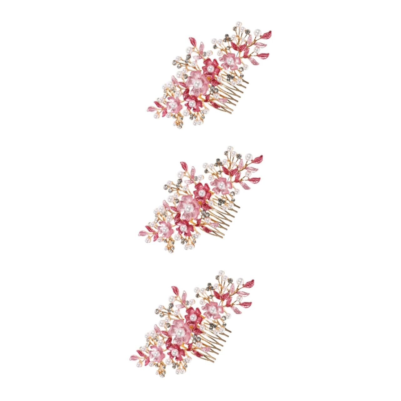 Didiseaon 3pezzi Pettine Per Accessorio Per Matrimonio Acconciature e Damigelle Decorazione e