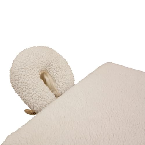 Miniatura 2 de Body Linen Repose Juego de almohadillas de forro polar para mesa de masaje, juego de 2 piezas, incluye almohadilla de mesa y funda acolchada para la