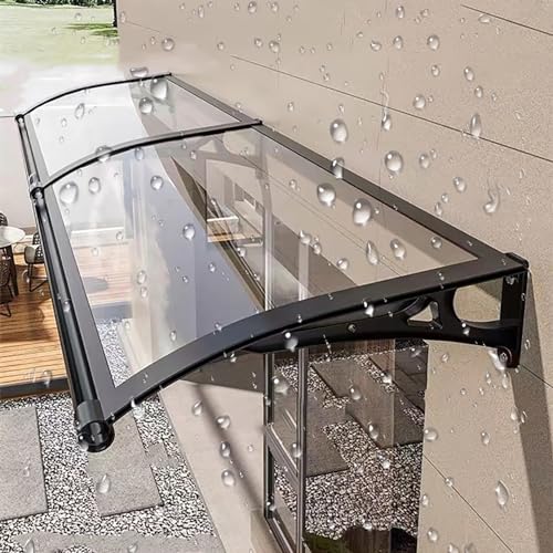 Moderno toldo para ventana para puertas UV y RProtect con soporte de aluminio, tamaño 60 x 180 diseño (Sle 5)