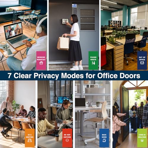 Panneau de porte de bureau 7 options pour éviter les interruptions - 3